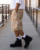 EPTM Rocky Cargo Shorts – Khaki