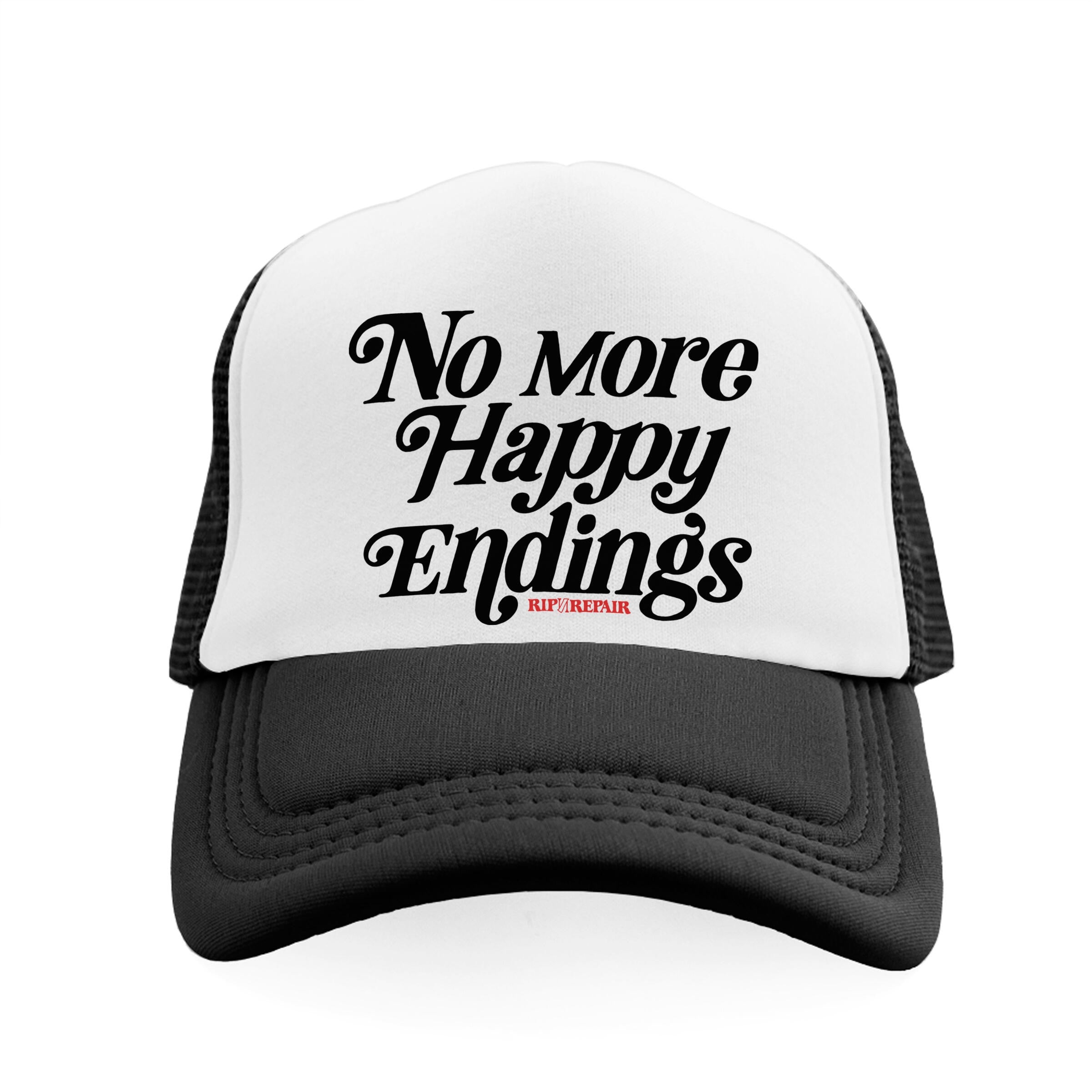Rip N Repair No More Happy Endings Hat - Black