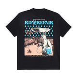 Rip N Repair No Blue, No Green T-shirt - Black