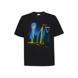 No Bad Vibez Home Tee - Black