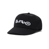 Butter Goods Registered 5 Panel Cap - Black