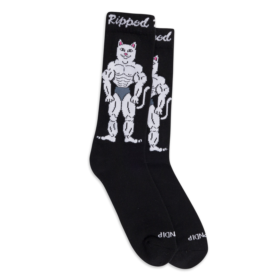 Rip N Dip Ripped N Dipped Socks - Black