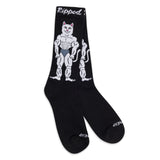 Rip N Dip Ripped N Dipped Socks - Black