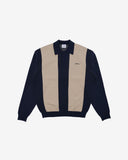 Students Evans Knitted L/S Polo Sweater – Navy