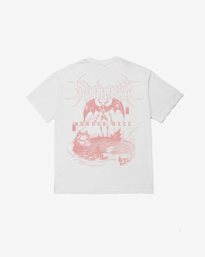 Students Bunker Hell S/S T-Shirt – White