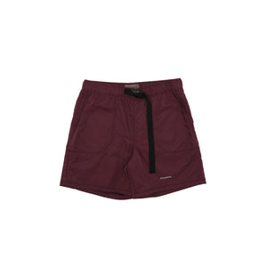 Students Classic Utility Nylon Shorts - Maroon