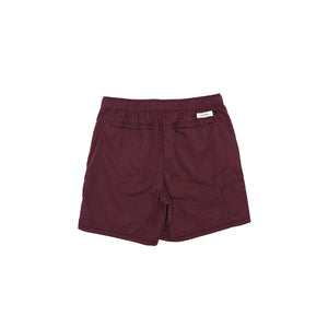 Students Classic Utility Nylon Shorts - Maroon