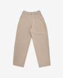 Students Calculus Baggy Pleated Pants – Cement