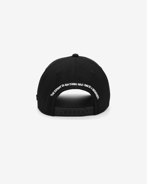 Students Expert Snap Back Hat – Black