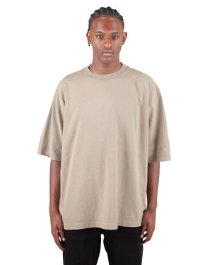 Shakawear Garment Dye Drop Shoulder Tee - Oatmeal