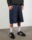 Pleasures Skull Jorts – Raw
