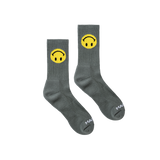 Market Smiley Upside Down Socks - Sage