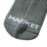 Market Smiley Upside Down Socks - Sage