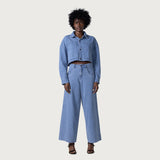 Honor The Gift Inc Wide Leg Pant - Blue