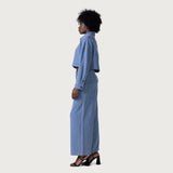 Honor The Gift Inc Wide Leg Pant - Blue