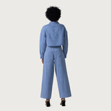Honor The Gift Inc Wide Leg Pant - Blue