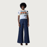 Honor The Gift Wide Leg Pant - Navy