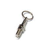 HUF Spark It Up Keychain – Silver
