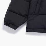 Supervsn Contrast Sleeve Puffer Jacket - Black/blue