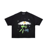 Jungles Jungles Anxiety Flower Tee - Black