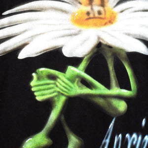 Jungles Jungles Anxiety Flower Tee - Black