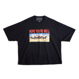 Jungles Jungles Horses Tee – Black