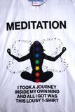 Jungles Jungles Meditation Tee – White
