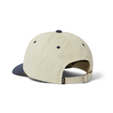 HUF Stretch Logo 6-Panel Curved Visor Hat – Bleach