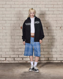 Pleasures Experiment Jorts - Indigo