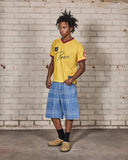 Pleasures Experiment Jorts - Indigo