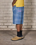 Pleasures Experiment Jorts - Indigo