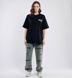 7th Vision Small Logo Tee - Black