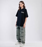 7th Vision Small Logo Tee - Black