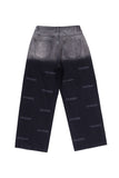 7th Vision Stamped Jeans - Black