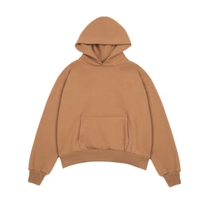 7th Vision Logo Hoodie - Brown
