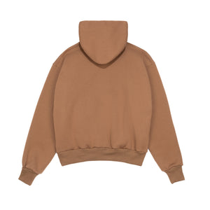 7th Vision Logo Hoodie - Brown