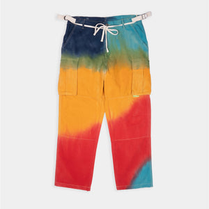 Supervsn Tie Die Canvas Cargo Pant - Multi