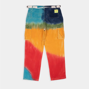 Supervsn Tie Die Canvas Cargo Pant - Multi