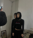 Jungles Jungles Knit Logo Balaclava – Black
