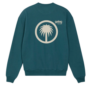 Galag Garage Beach Crewneck - Ocean