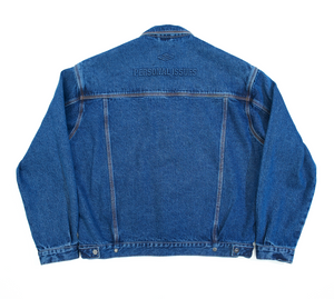 Personal Issues Denim Jacket - Navy