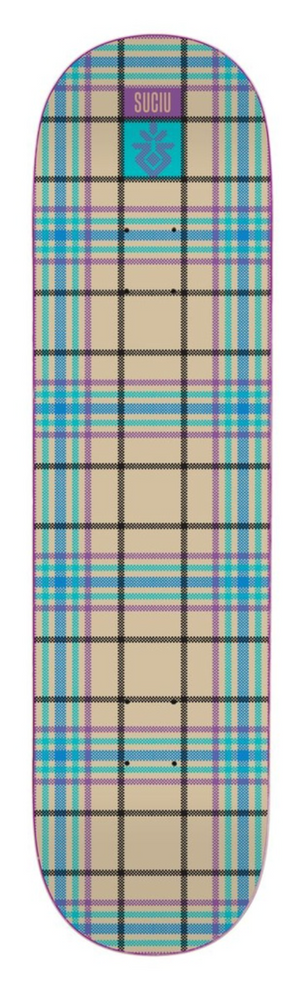Habitat Mark Suciu Textile Skateboard Deck - 8.25
