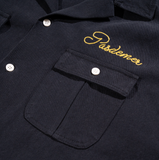 Pas de Mer Bowling Shirt – Black