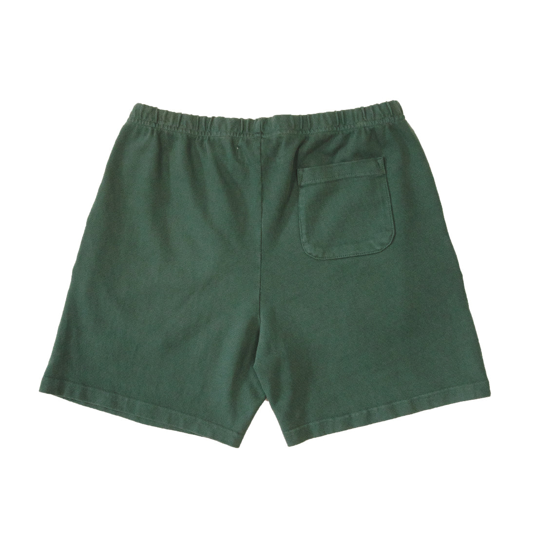 Uxe Mentale The Uxe Acid Cotton Shorts - Forest Green