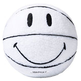 Market Smiley Balance Plush Basketball - Black/White
