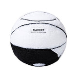 Market Smiley Balance Plush Basketball - Black/White