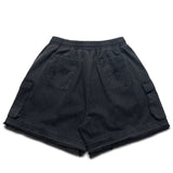Diet Starts Monday Canvas Cargo Short - Black