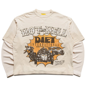 Diet Starts Monday Hot As Hell Tee – Antique White