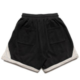 Diet Starts Monday Warm Up Shorts - Vintage Black/Cream