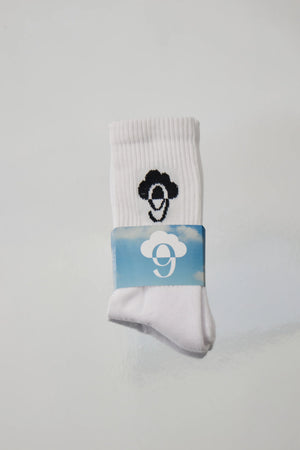 Cloud 9 Socks - White